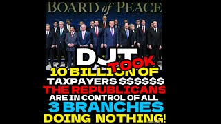 CSV #88 TRUMP IS HIJACKING BILLIONS IN TAXPAYER MONEY FOR HIS MADE-UP ‘PEACE’ GROUP