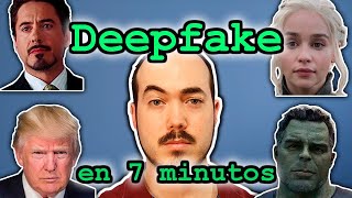 Haz un deepfake en 7 minutos  Inteligencia Artificial