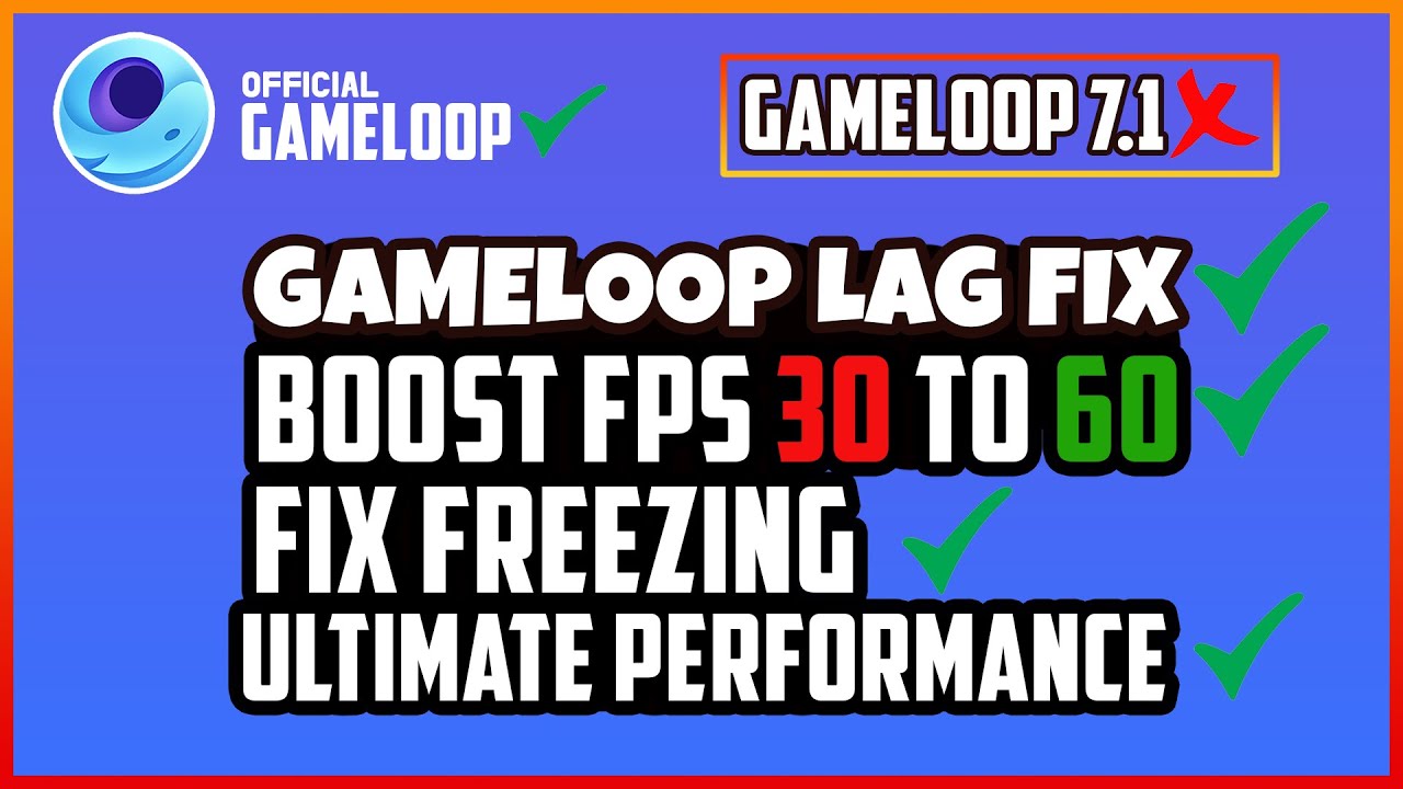 Gameloop LATEST Lag Fix LOW END PC Rendering Fix BOOST FPS gameloop-latest-lag-fix-low-end-pc-rendering-fix-boost-fps
