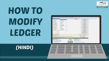 How to Modify Ledger [Hindi]
