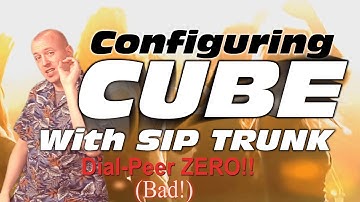 How to configure CUBE with SIP Trunk with free ITSP for Home Lab use