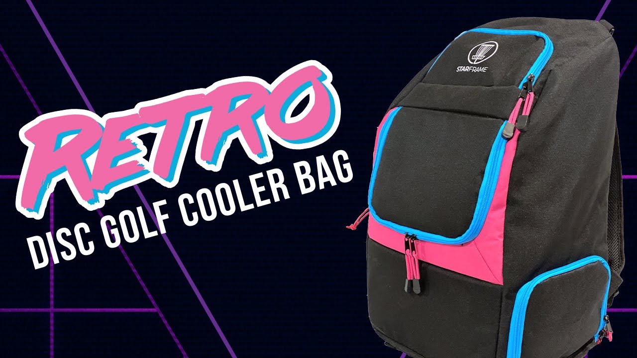 RETRO - Disc Golf Cooler Bag (12-Can & 16-Disc Capacity) – Star Frame