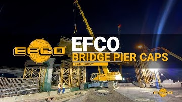 ✔ An Industry Leader - Bridge Pier Caps