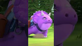 🦕 Tango Gets The Hat Unstuck From The Log! | Dino Ranch | Cartoons For Kids