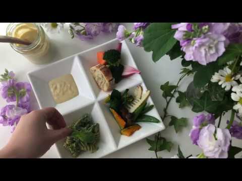 YouTube recipe  ”vegan bagna cauda" / レシピ ”ヴィーガン バーニャカウダ”