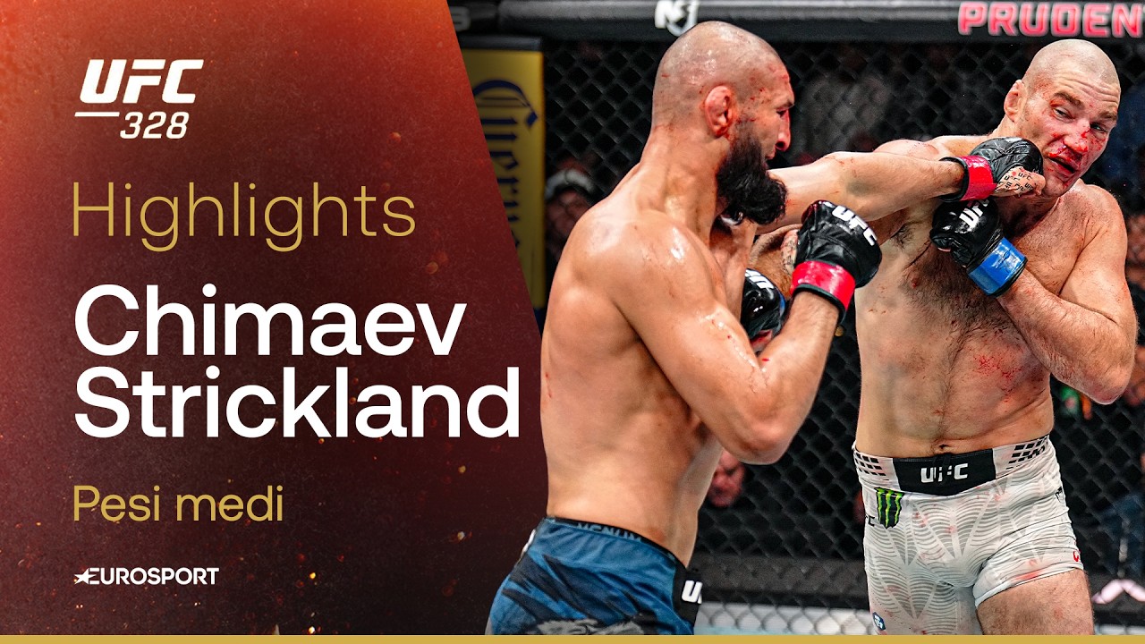 Chimaev vs Strickland | HIGHLIGHTS | #UFC328