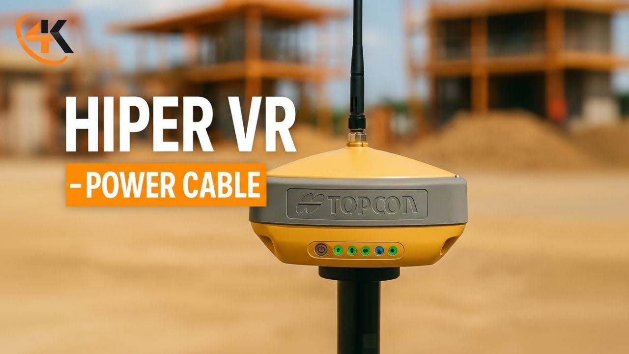 Topcon Hiper VR - How to Plug and Unplug Power - YouTube