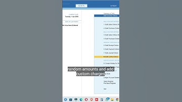 (English) Advanced Bulk Voucher Entries Module (Best Addon for Account Professional,Business Owners)