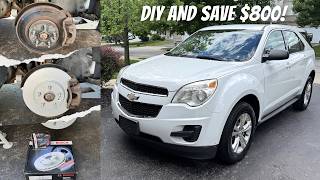 How to Change Front Brake Pads & Rotors on 2010-2017 Chevy Equinox & GMC Terrain