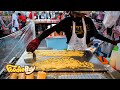 Sweet and Crispy Giant Butter Rolls - Thai Street Food