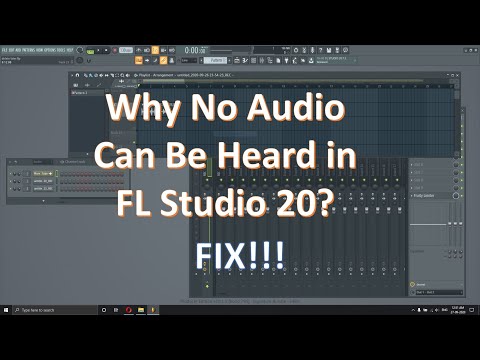 No Audio in FL Studio / No Associated Master Audio Output Target (FIXED)