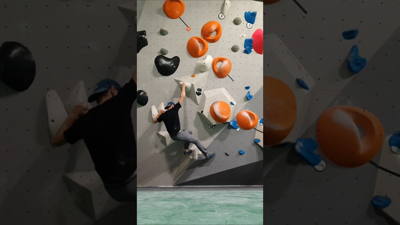Boulderproblem Freiburg (Germany) #bouldering indoor 6a-7a No. 203