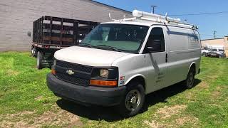 Lot 5 2008 Chevrolet Express Work Van