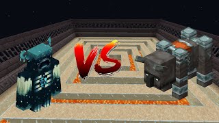 minecraft mobs battle 52- warden vs ravager