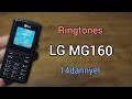 Lg mg160  ringtones nostalgic  old lg ringtones  14dannyel