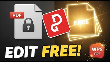 How to Edit PDFs for FREE WPS PDF Tutorial (Step-by-Step)