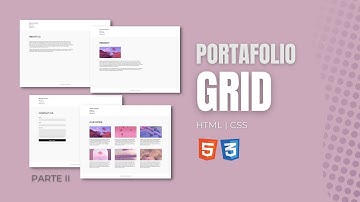 Crea este portafolio con grid | HTML y CSS [PARTE 2]
