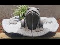 Super nice fountain | Great idea from cement and sand