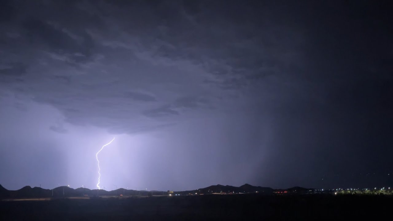 Chasing the Monsoon ⛈️🤠 Severe Thunderstorm Phoenix, AZ (08/14/2025 ...