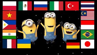 Minions in different languages meme
