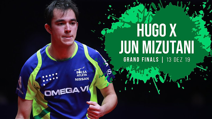 Grand Finals 2019 - Hugo Calderano x Jun Mizutani - Tênis de Mesa