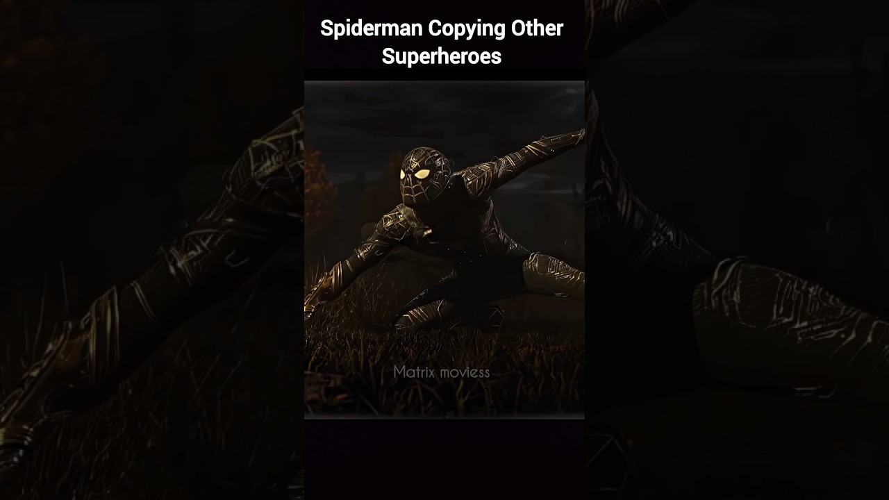 Spiderman Copy Other Superheroes // 
