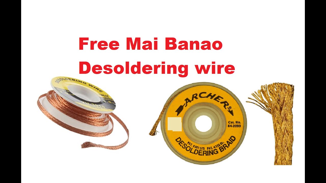 Desoldering wire free mai kaise banaye ! how to make Desoldering wire at home easy step by step