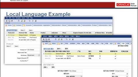 Managing Global Studies with Oracle