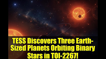TESS Discovers Three Earth-Sized Planets Orbiting Binary Stars in TOI-2267!