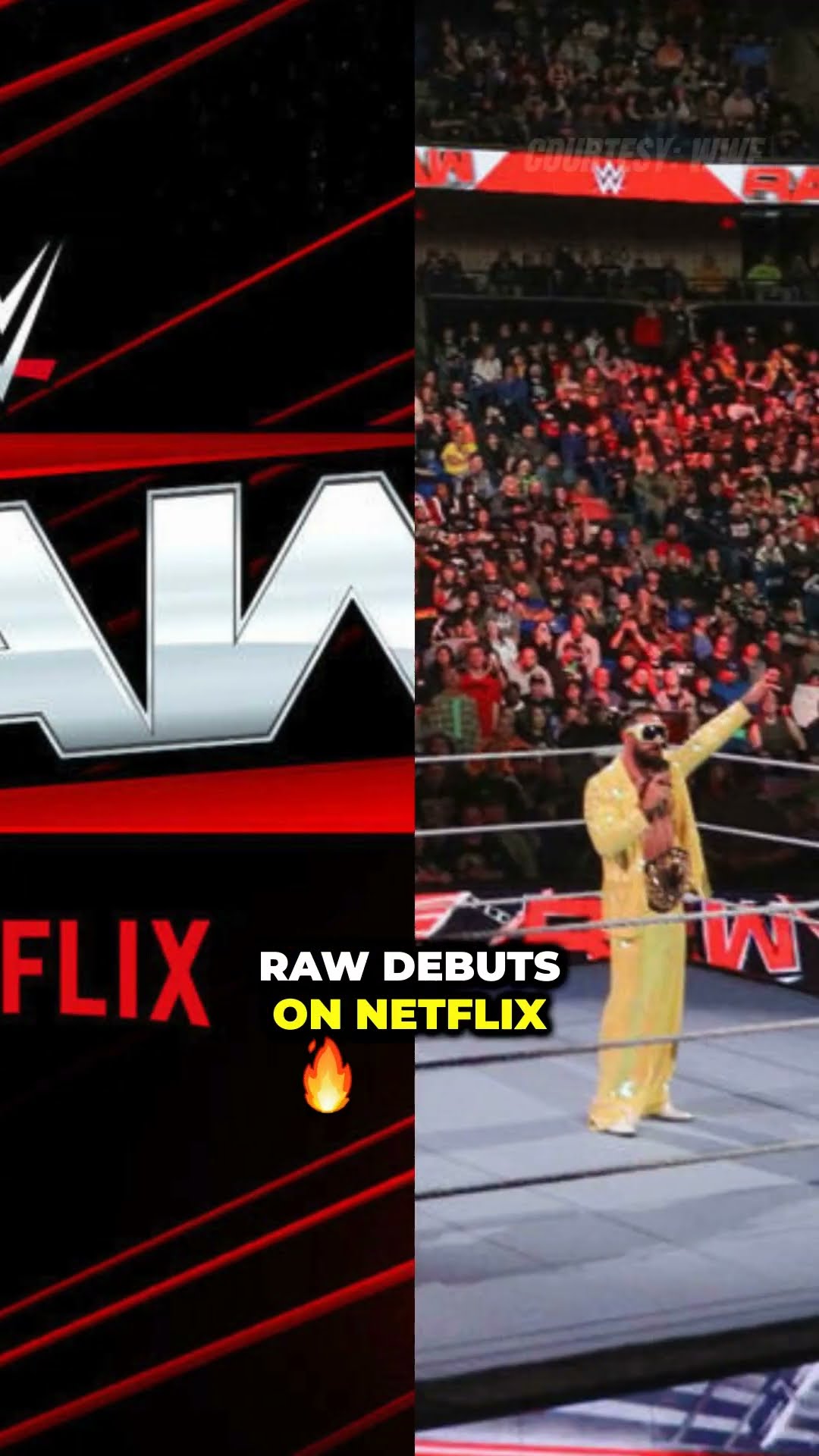 Raw’s 2024 finale live from Houston! What are you hyped for #WWE #RawIsWar #2024Finale #shorts