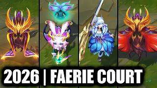 All New Faerie Court Skins Spotlight 2026 Gwen, BelVeth & Lulu (League of Legends)
All New Faerie Court Skins Spotlight 2026 Gwen, BelVeth & Lulu (League of Legends)
00:00 Faerie Court Gwen - 1350 RP
02:24 Faerie Court BelVeth - 1350 RP
05:40 Faerie Court Lulu - 1350 RP
Thanks for watching and if this video helped to choose your favorite skin, please subscribe! All New Faerie Court Skins Spotlight 2026 Gwen, BelVeth & Lulu (League of Legends)