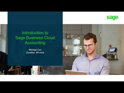 Sage Business Cloud Accounting (UK) - Introduction