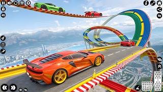 Superhero Car Race: Mega Ramp - Insane GT Car Stunts - Android GamePlay screenshot 3