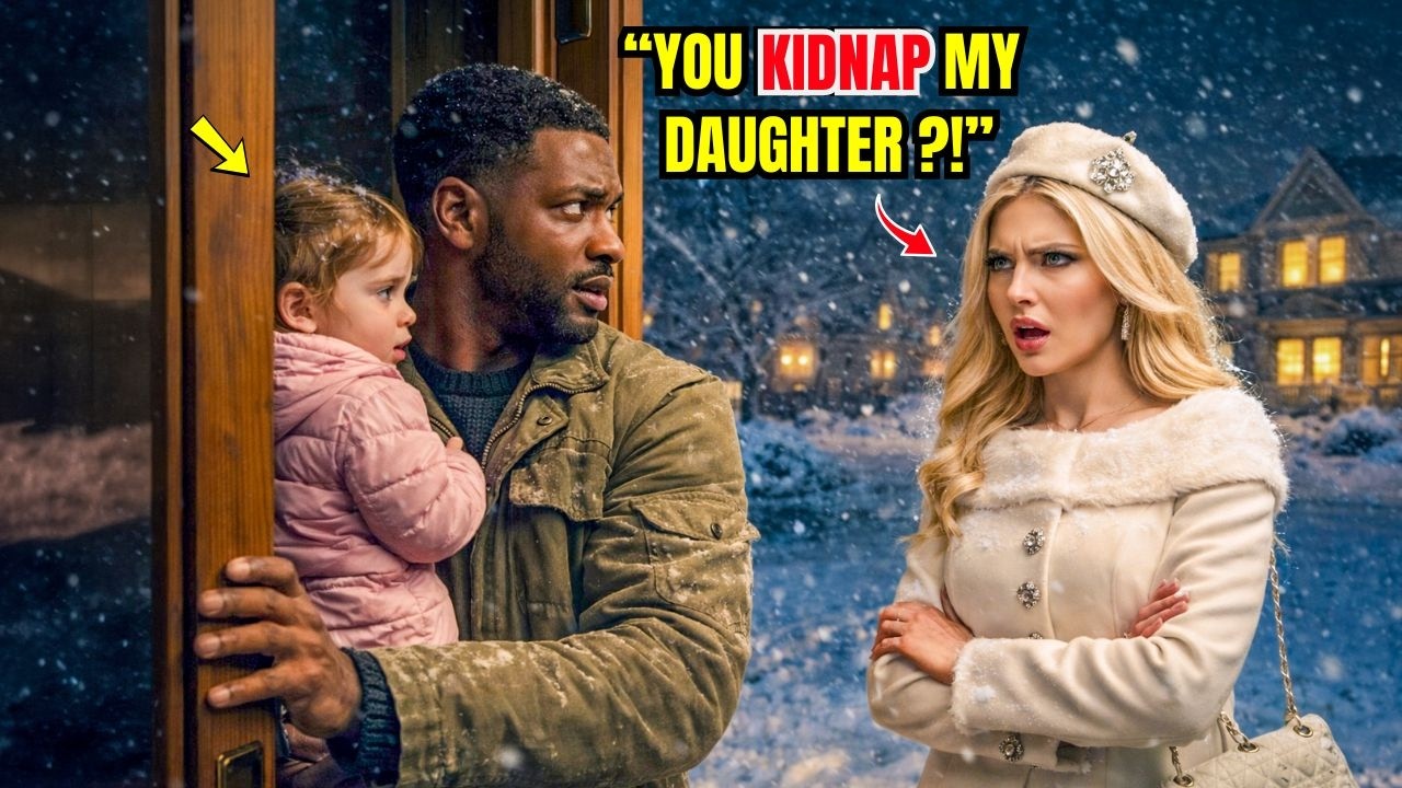 Black Single Dad Saved a Lost Girl — Hours Later, Her Billionaire Mother Arrived With a Terrifying..