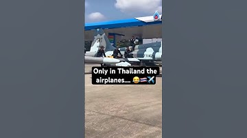 Only in Thailand the airplanes…. 😂🇹🇭✈️ #shorts #funny #bangkok