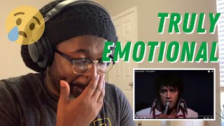 Video thumbnail of "ELVIS PRESLEY - IN THE GHETTO ( REACTION )"