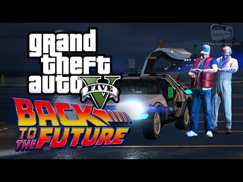 GTA 5 - Back to the Future [Rockstar Editor]