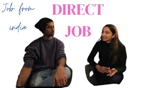 IT job In Germany - Interview experience :Job from India Directly