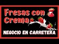 Negocio de FRESAS CON CREMA 🍓 Delicioso POSTRE 🍓 Cálculo de su Precio de COSTO y su Precio de VENTA