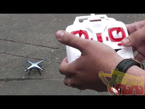 Полеты на квадрокоптере SYMA X5HW