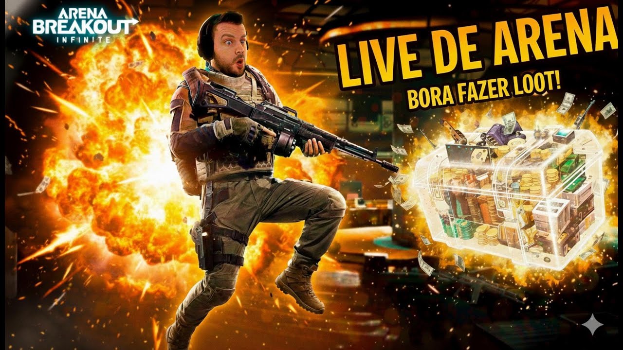 🔴 LIVE AO VIVO – Arena Breakout Infinite! Temporada 4