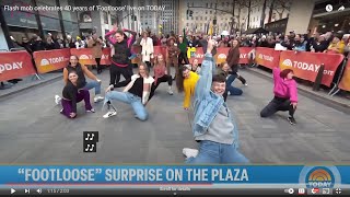 PMT Dance Company  40 years of ‘Footloose’ live on The Today Show!