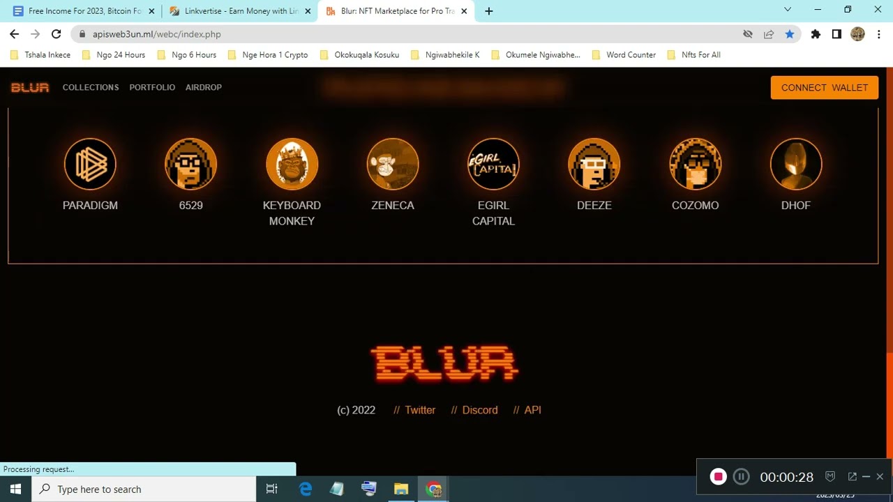Claim $blur Tokens Airdrop For  Season 1 And 2 At Blur