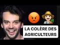 La colre des agriculteurs 