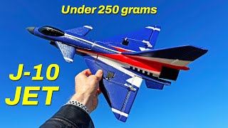 Under 250 gram Super Fast Jet!  J10 Review