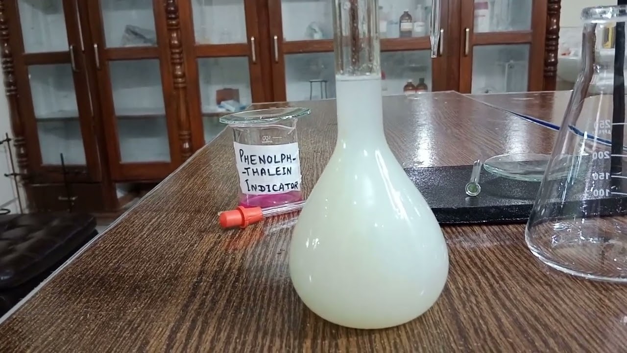 Determine the amount of free alkali in soap | Exp 16