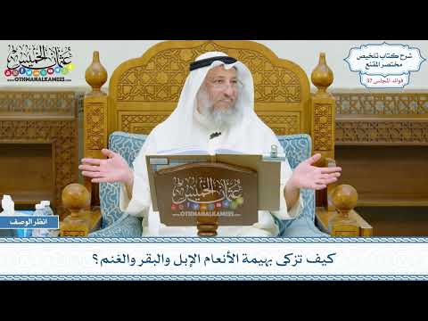 1948 - كيف تزكى بهيمة الأنعام الإبل والبقر والغنم؟ - عثمان الخميس