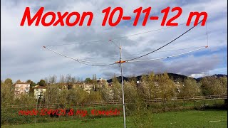 MOXON, direttiva con buon guadagno ad uso /p o per stazione QTH