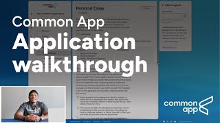 20252026 Common App First-Year Application Walkthrough