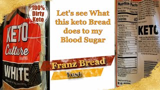 Let's see What this keto Bread does to my Blood Sugar